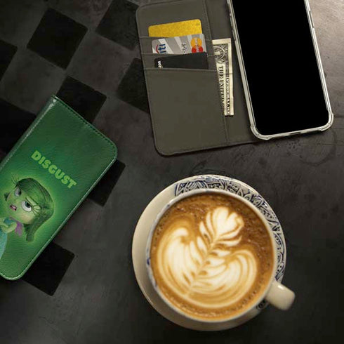 Disney Inside Out Disgust Portrait iPhone 15 Pro Folio Case